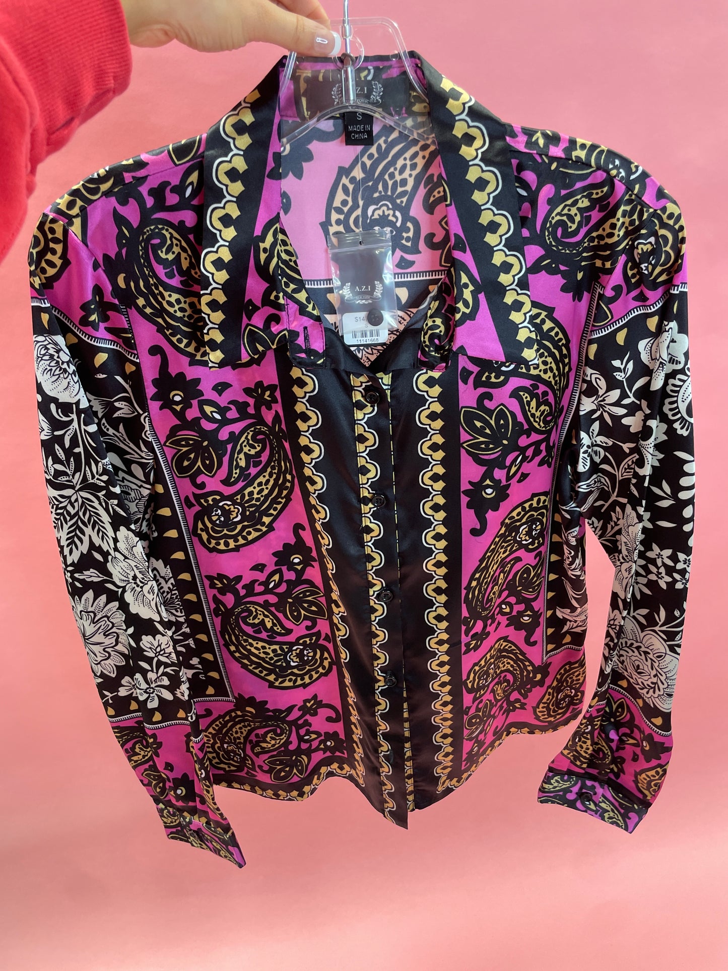 PRINTED BLOUSE