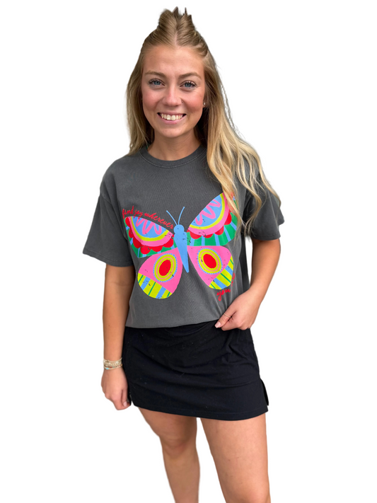 Find Joy Wherever You Are Crop Tee
