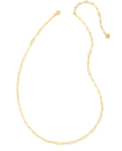 courtney paperclip necklace