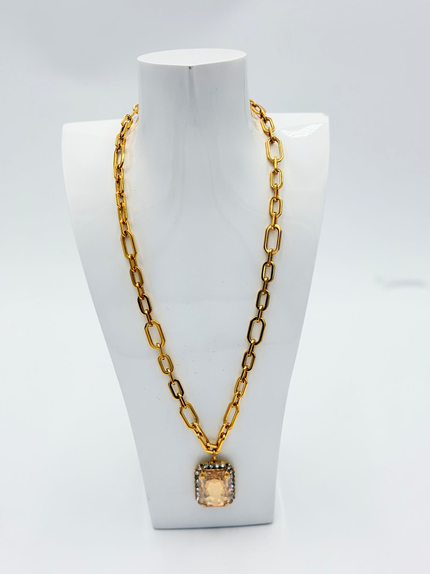 Rhys Rectangle Tova Necklace
