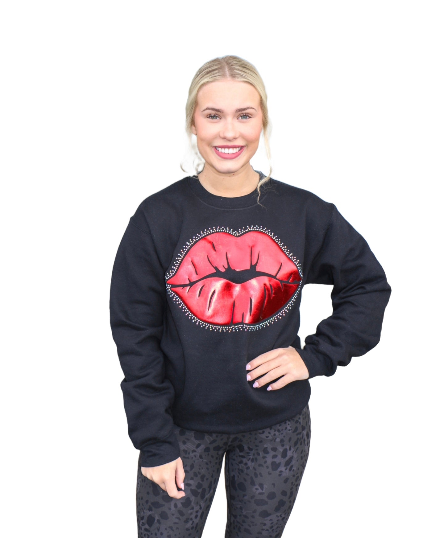 RED LIPS SWEATER