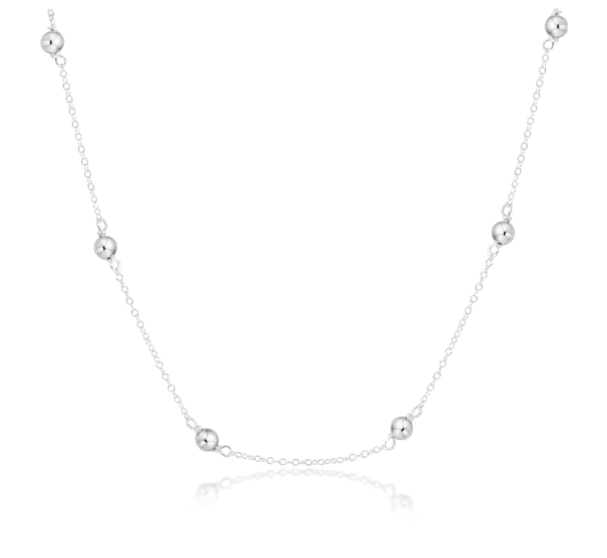 17' CHOKER SIMPLICITY 4MM NECKLACE