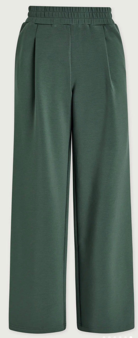 The Extra Wide Leg Pant 29.5 - Dark Forest