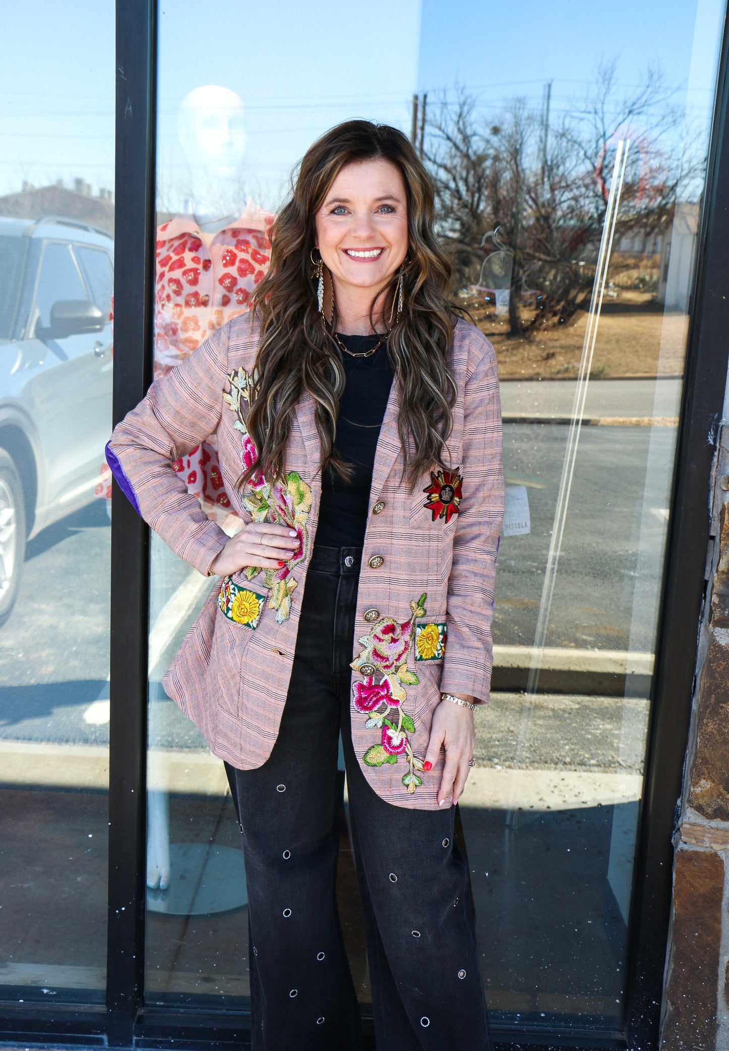 PINK ASH BLAZER