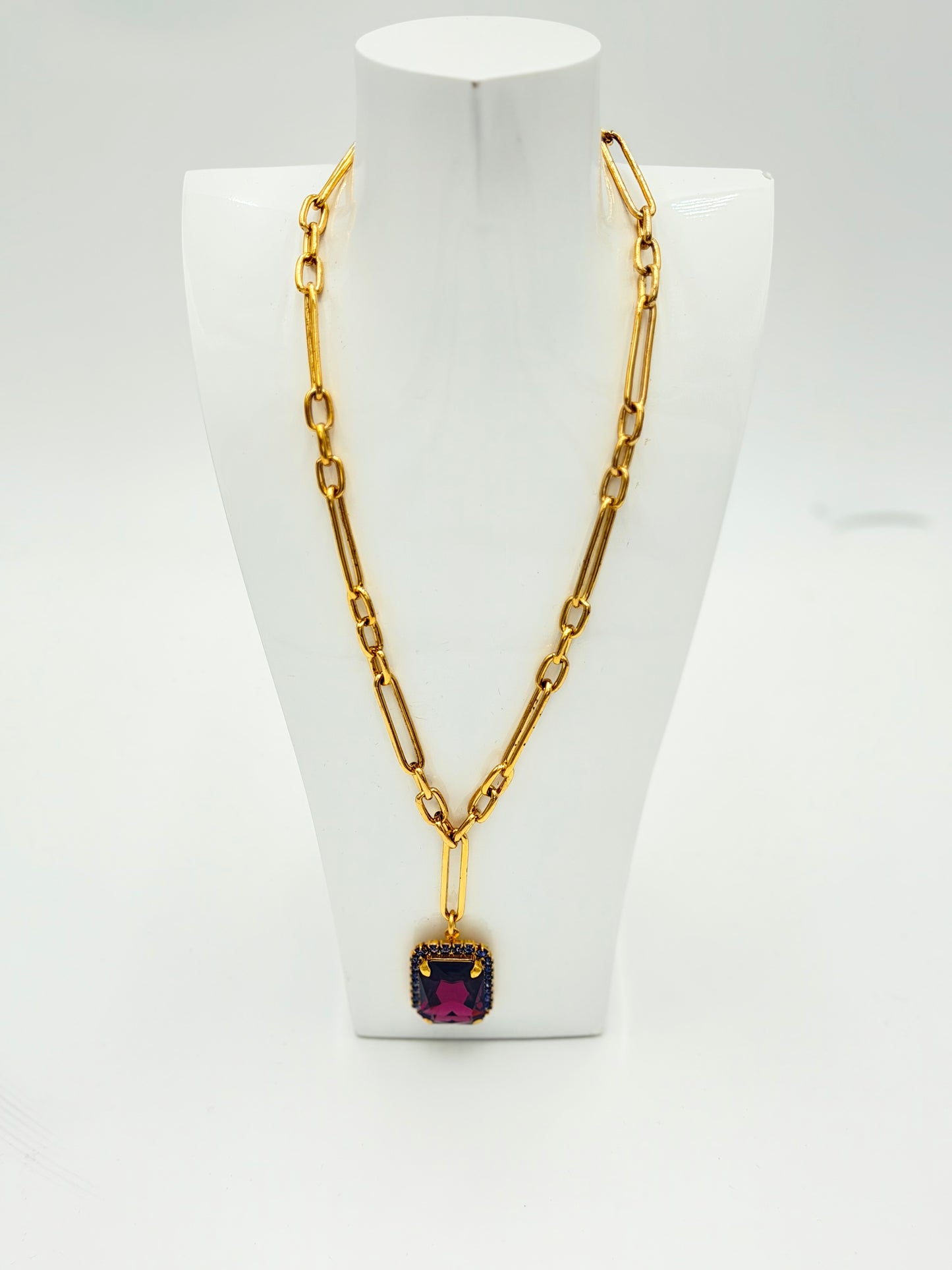 Rhys Rectangle Tova Necklace