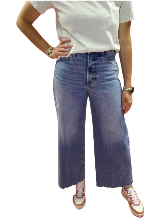 Crop High Rise Ultra Wide Leg