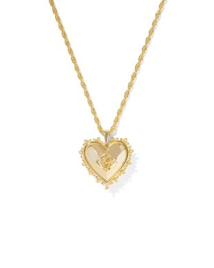 MALLORY ROSE LOCKET SHORT PENDANT NECKLACE