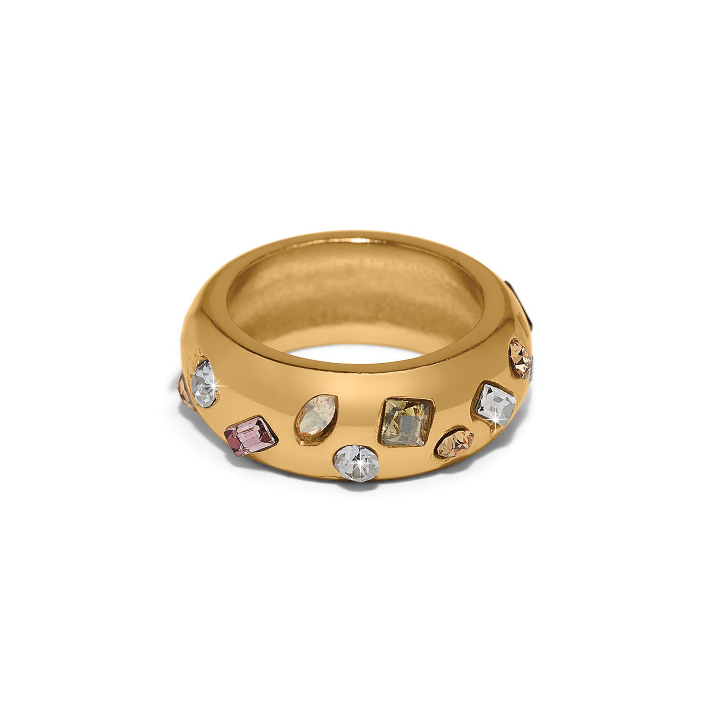 B RADIANT GOLD RING