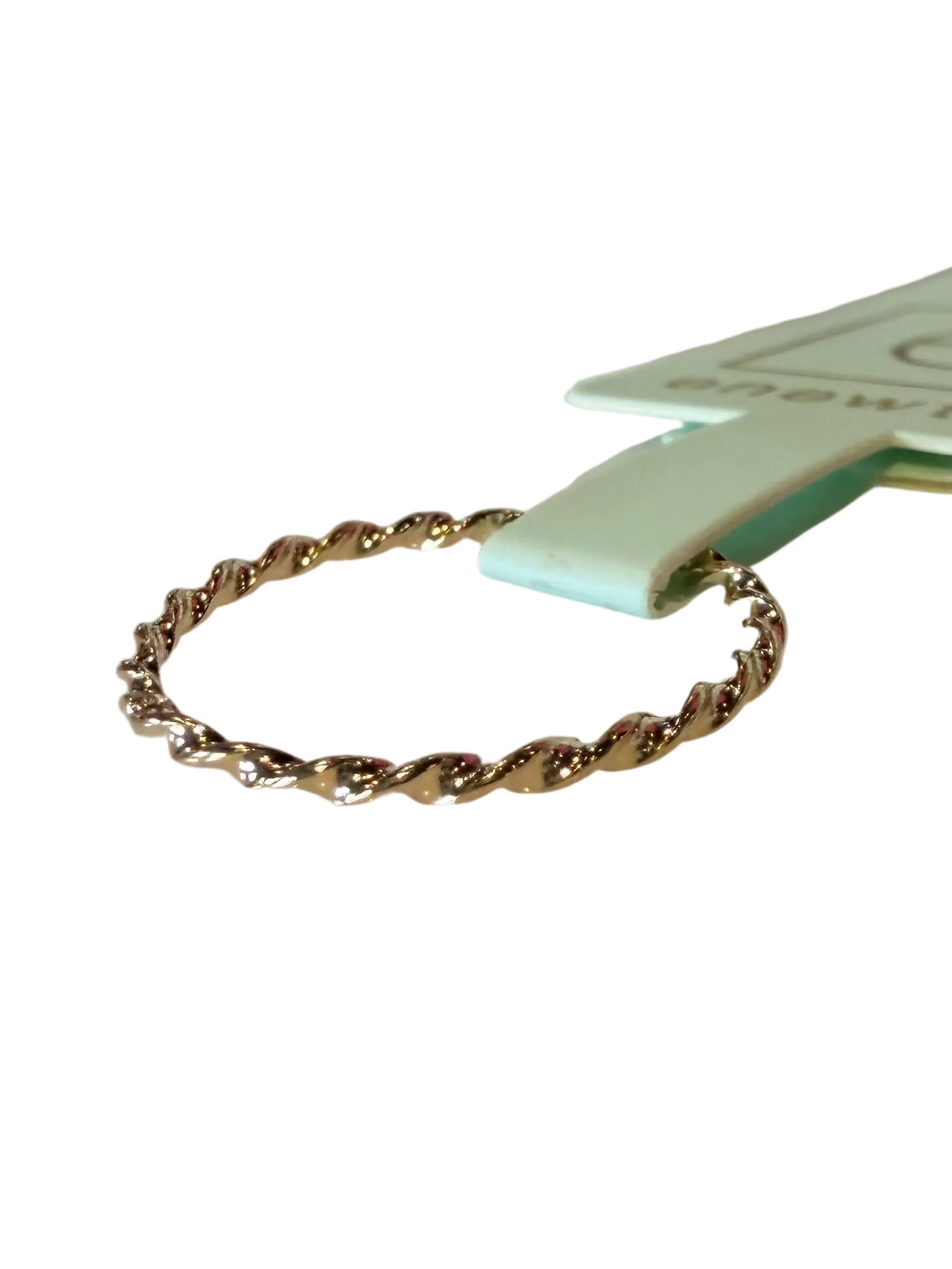 Classic twist thin ring
