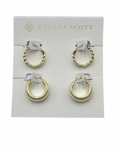 gabriella set huggie earring