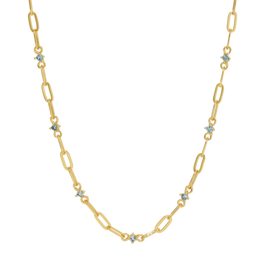 Emi sparkle chain necklace