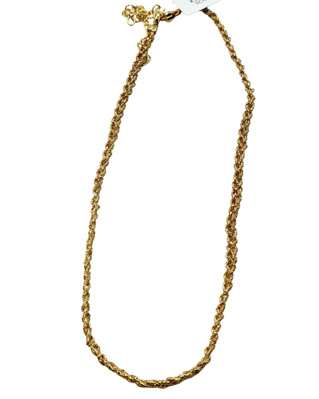 gabriella braid chain necklace