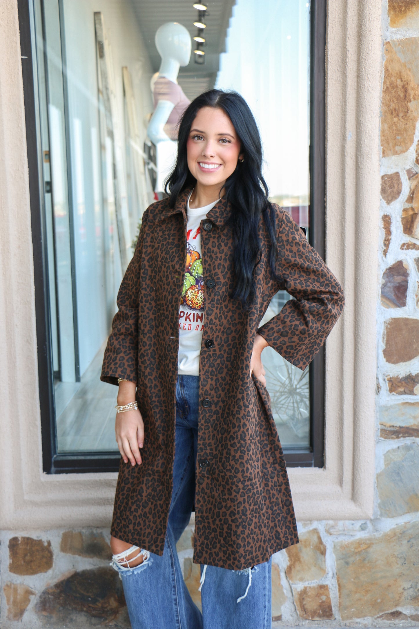 leopard coat