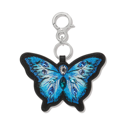 Gold sydney butterfly blue fob