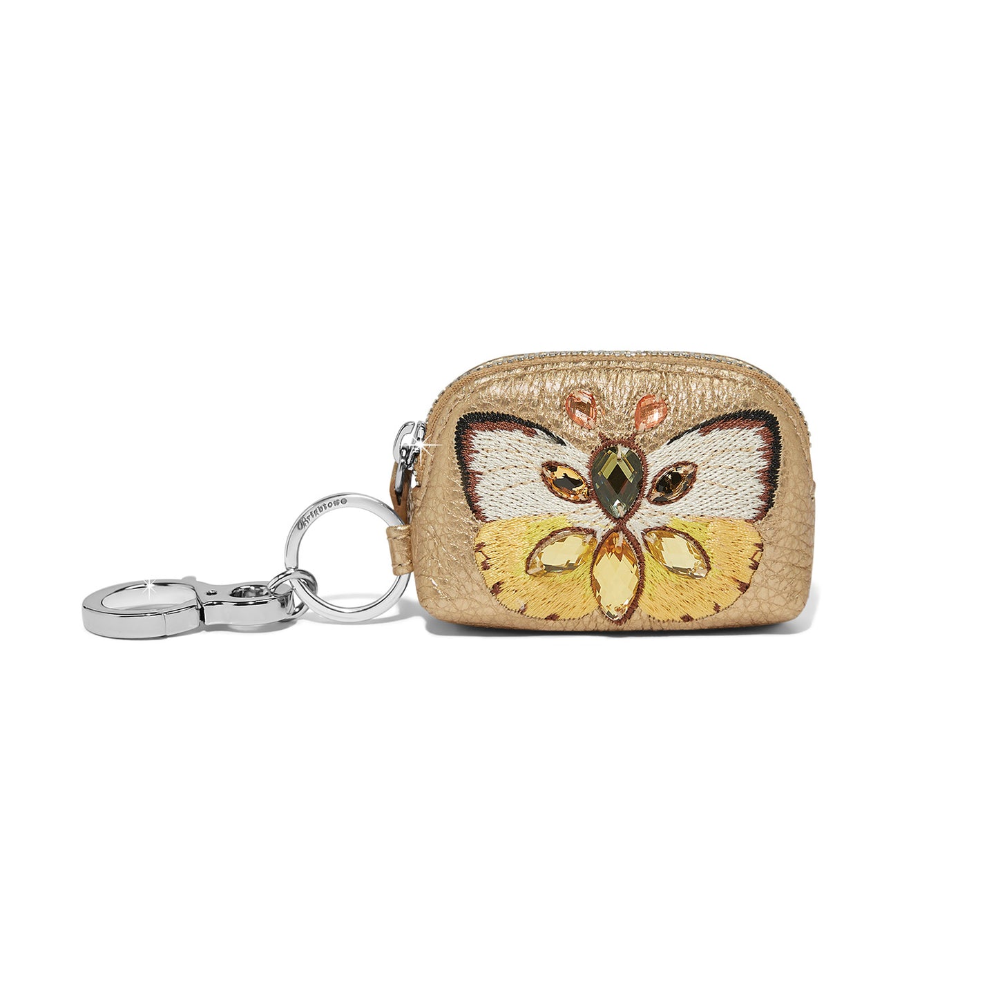 Gold sydney mini butterfly coin bag