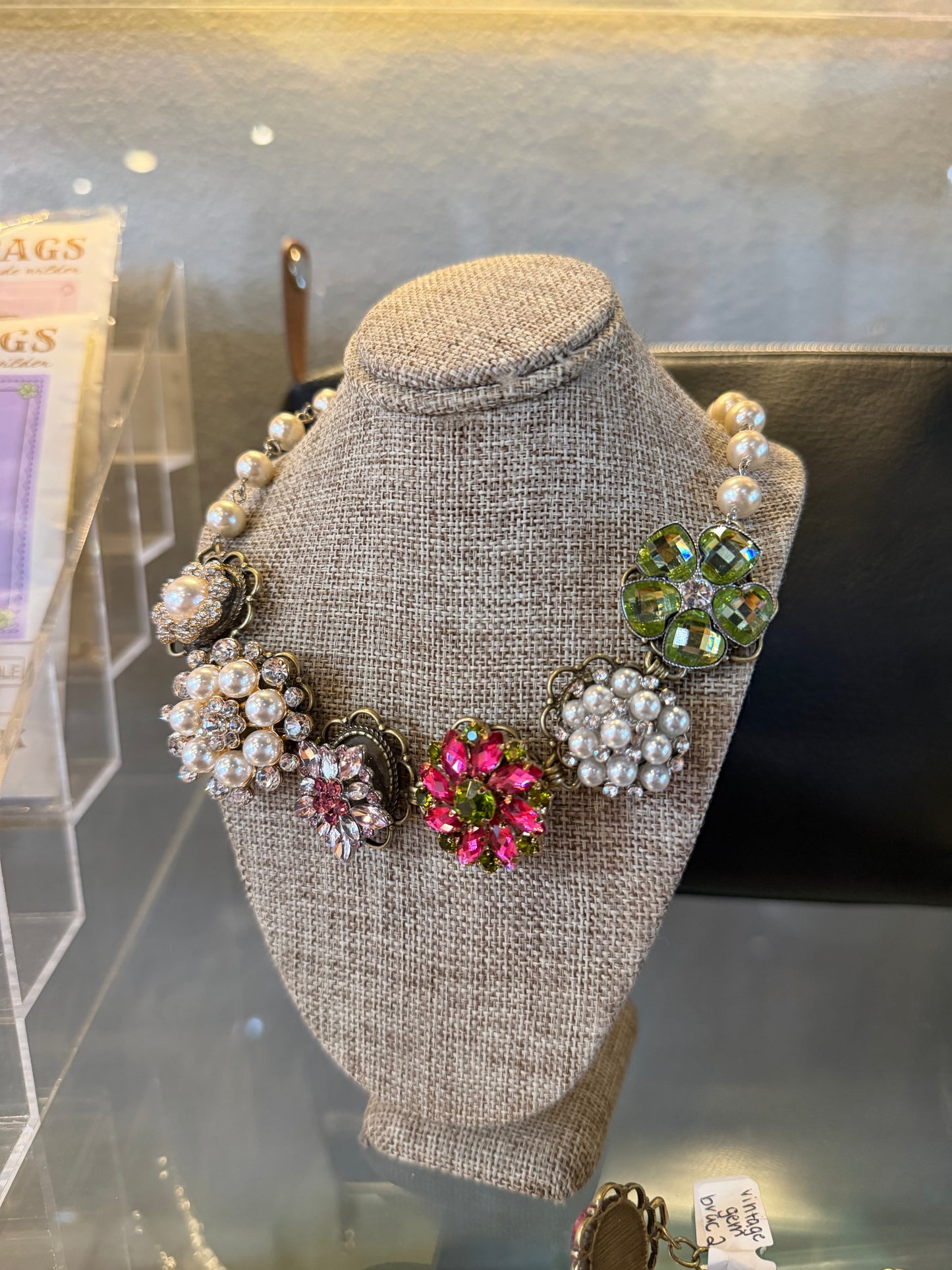 Vintage Gem Necklace