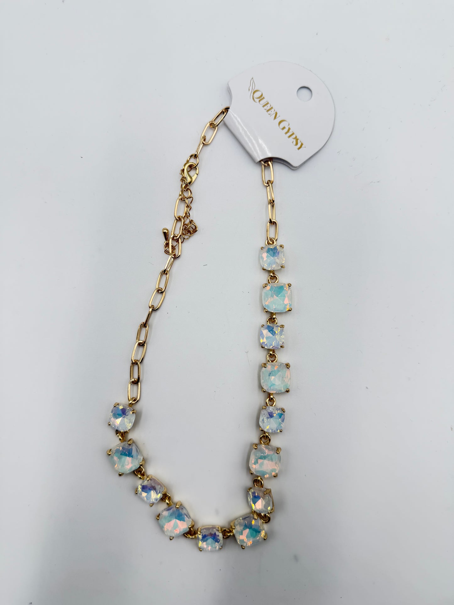 glitz and glam crystal necklace