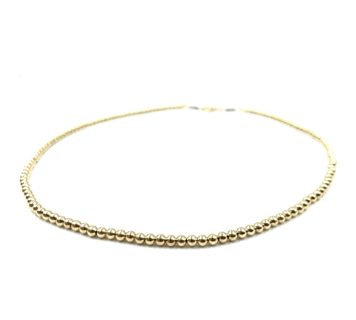 3MM 14K FILLED WATERPROOF NECKLACE