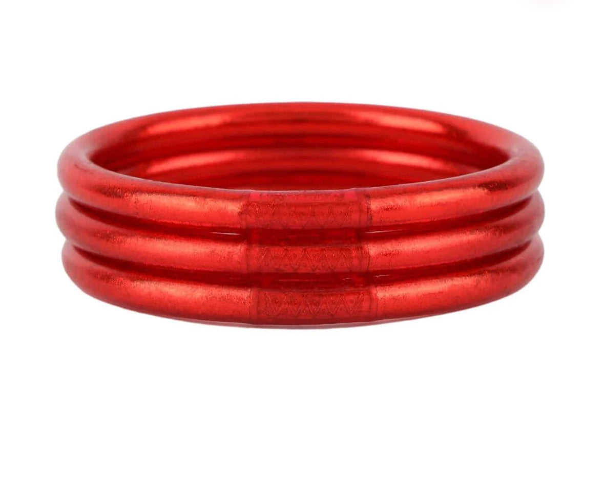 CRIMSON ALL WEATHER BANGLE