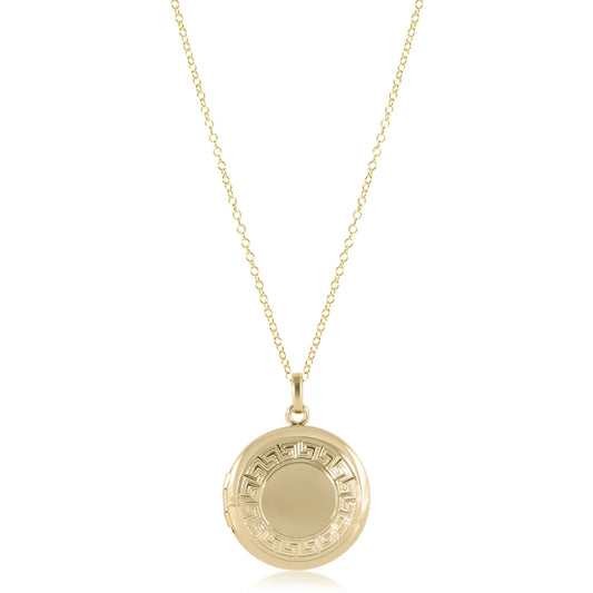 Cherish small gold locket