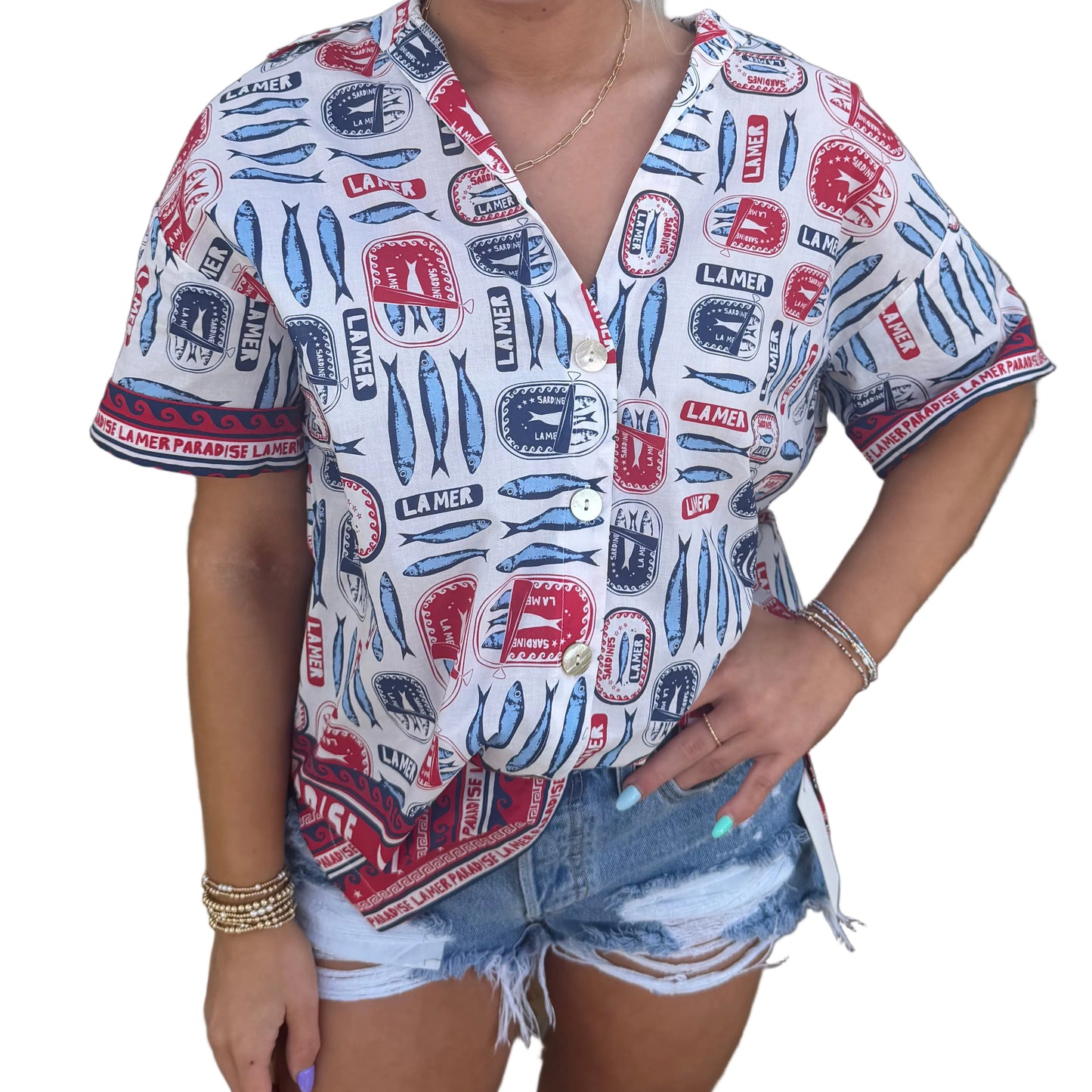 Parker sardine button down