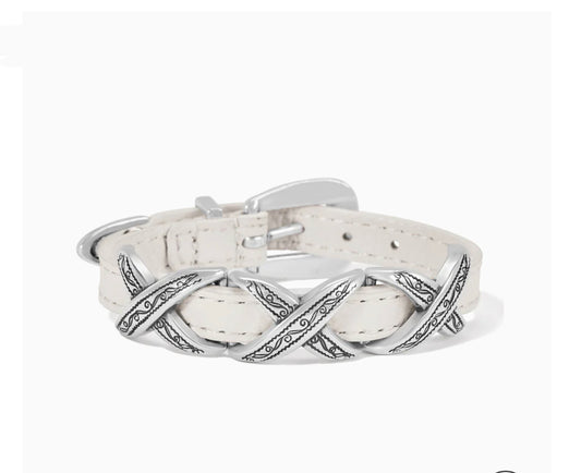 KRISS KROSS WHITE ETCH BANDIT BRACELET