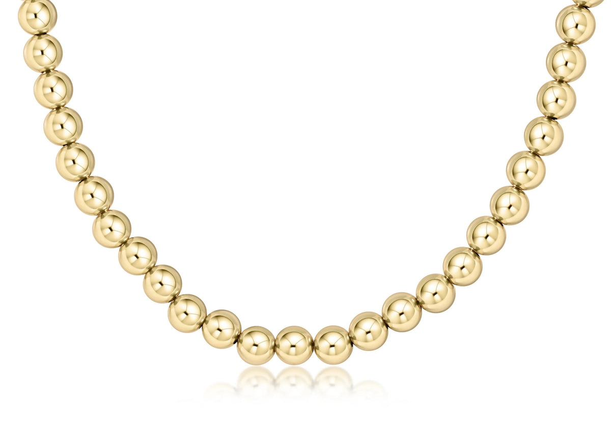 Classic Gold Beaded Choker