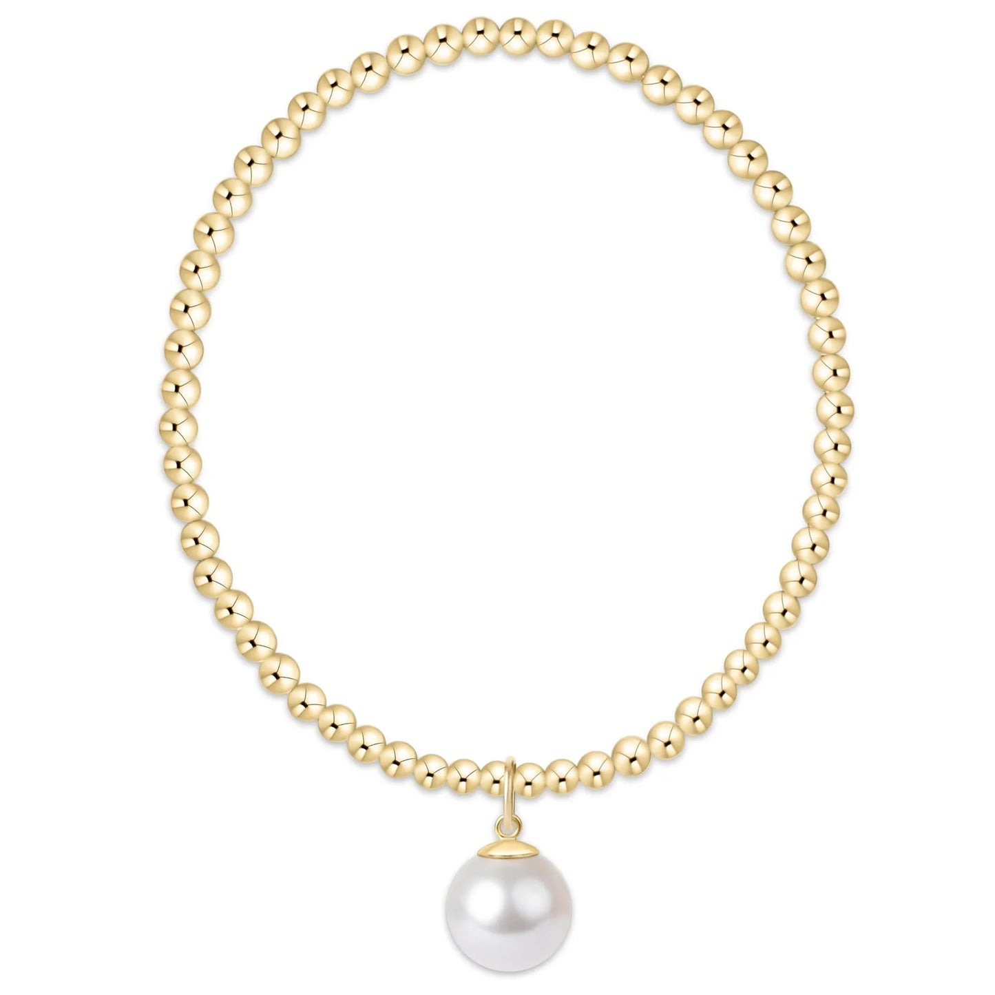 Classic pearl 10mm charm