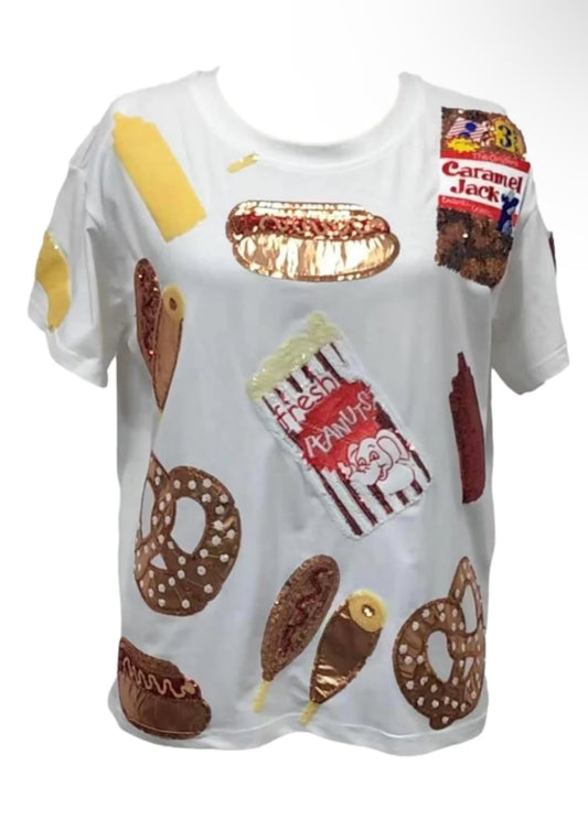 BALLPARK FOOD TEE