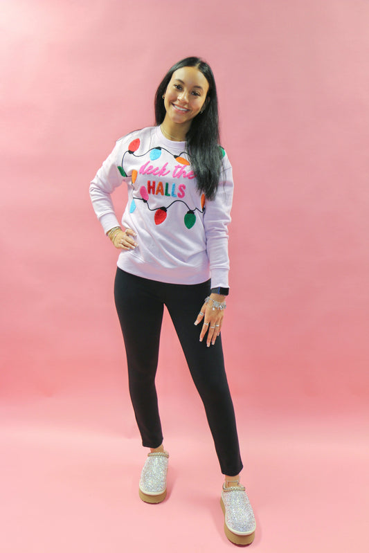 deck the halls sweater