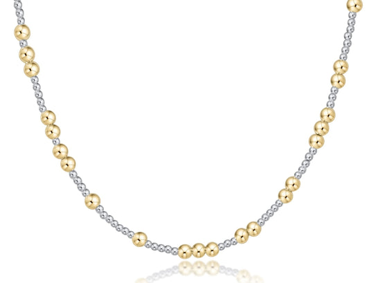 hope unwritten mixed metal 3mm choker