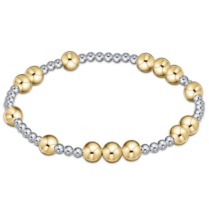Hope unwritten mixed metal bracelet