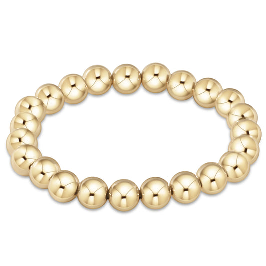 classic gold 8mm bracelet