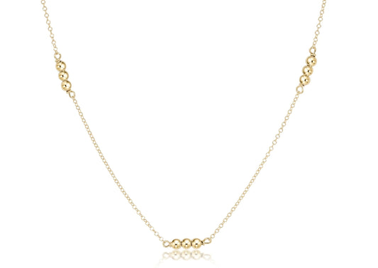 15' Chocker Joy Simplicty CHain Gold 3mm