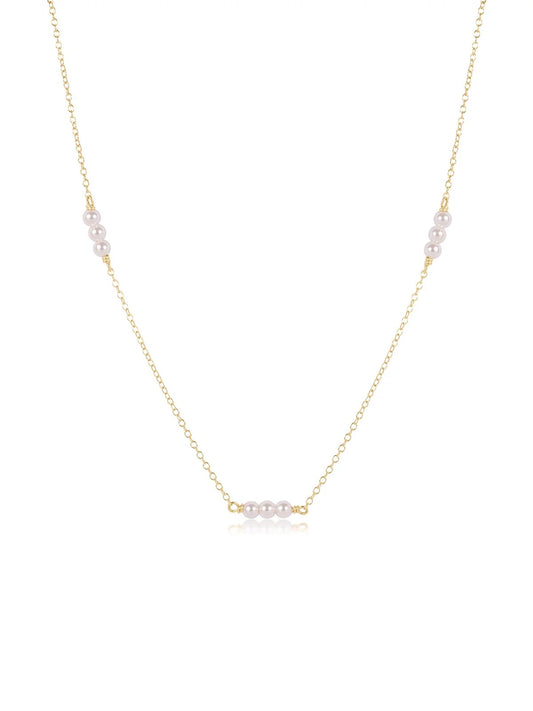 17' Chocker Joy Simplicity Chain Gold 3mm