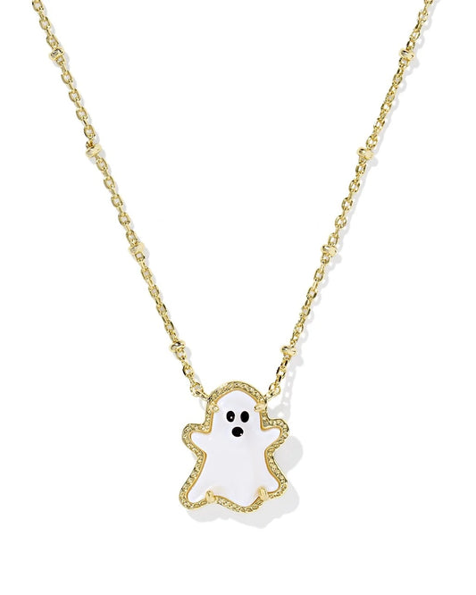 Ghost glow in the dark necklace