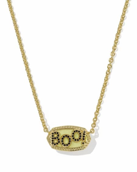 Elisa boo glow in the dark necklace