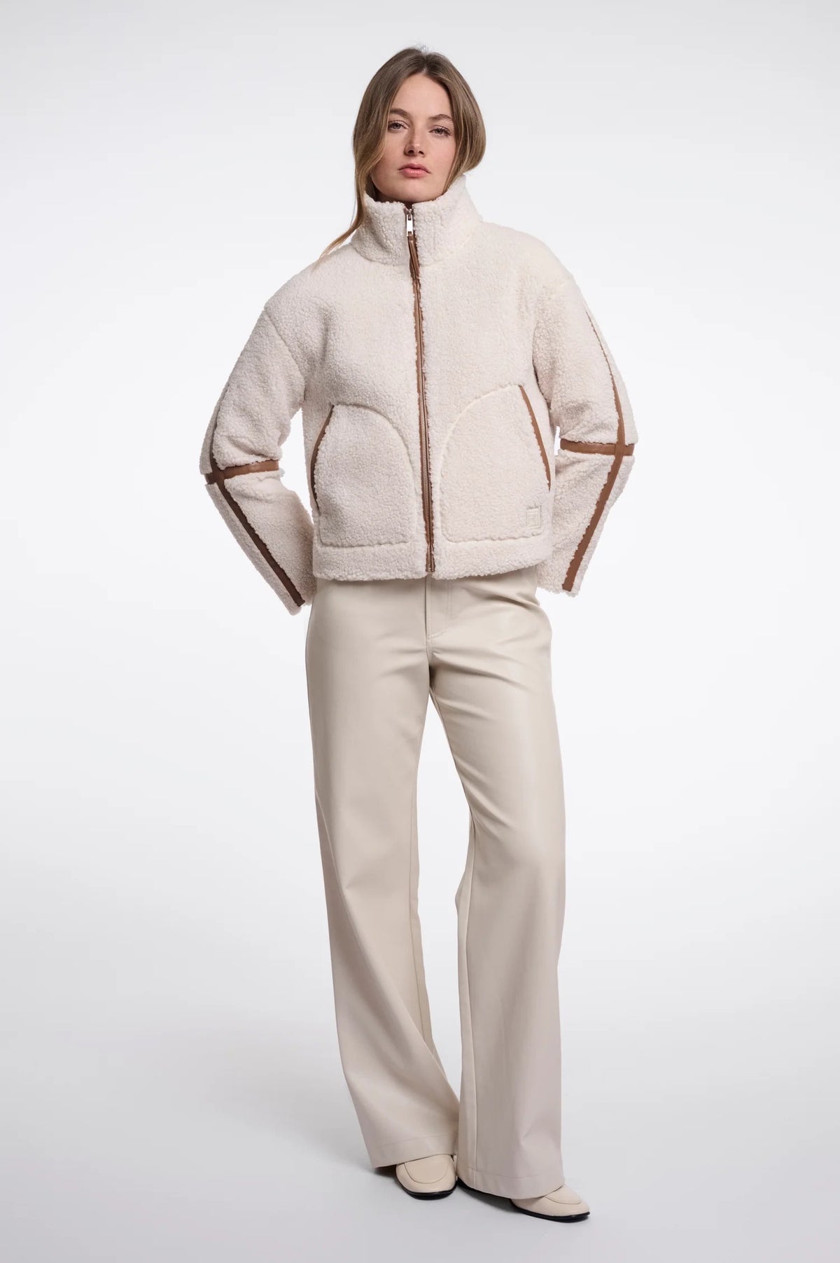 Jaydee Birch Sherpa Jacket