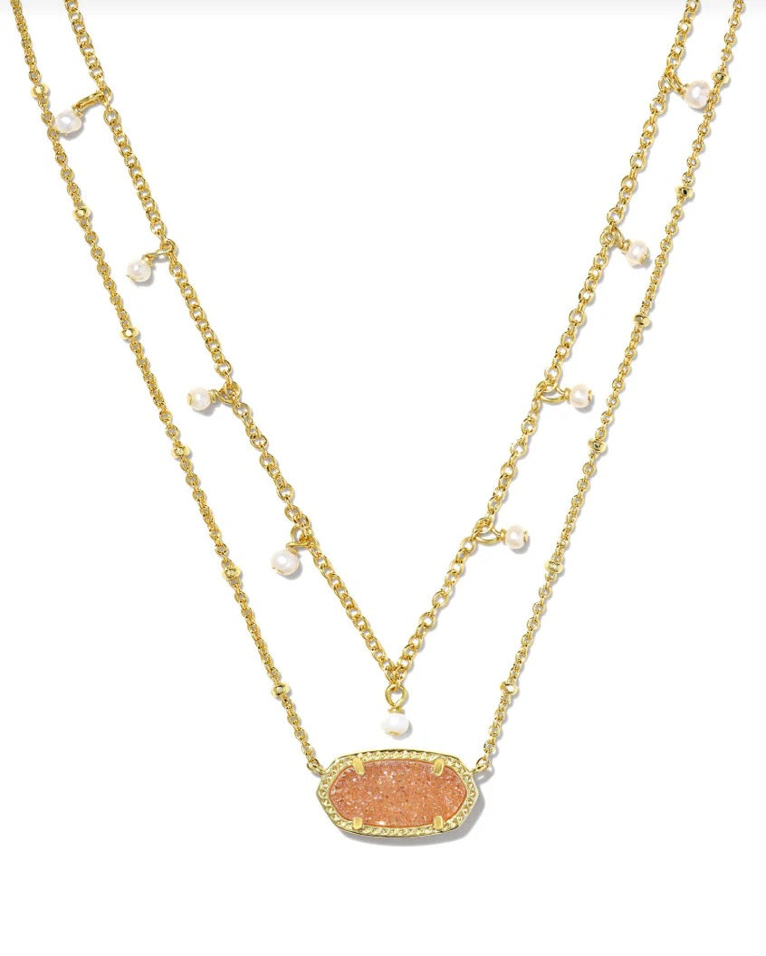 ELISIA GOLD SAND NECKLACE