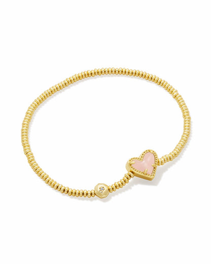 Ari heart stretch bracelet