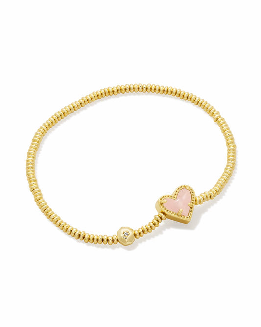 Ari heart stretch bracelet