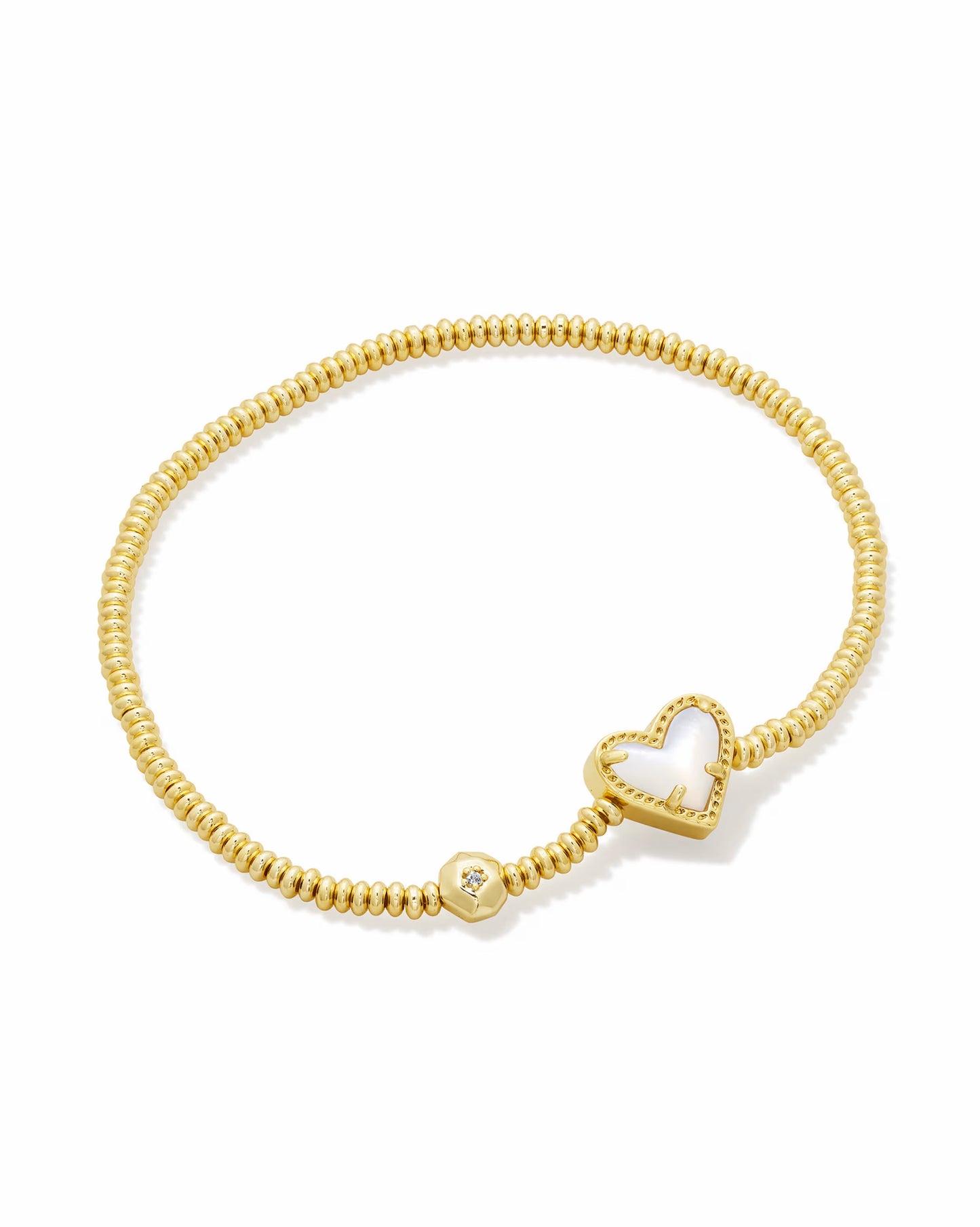 Ari heart stretch bracelet