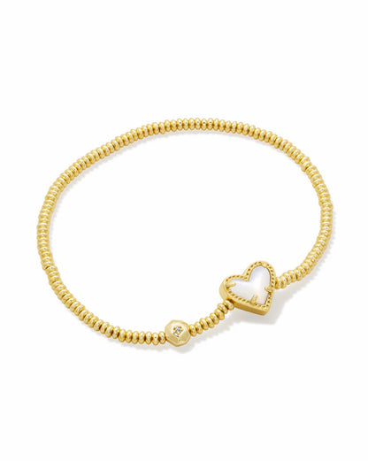 Ari heart stretch bracelet