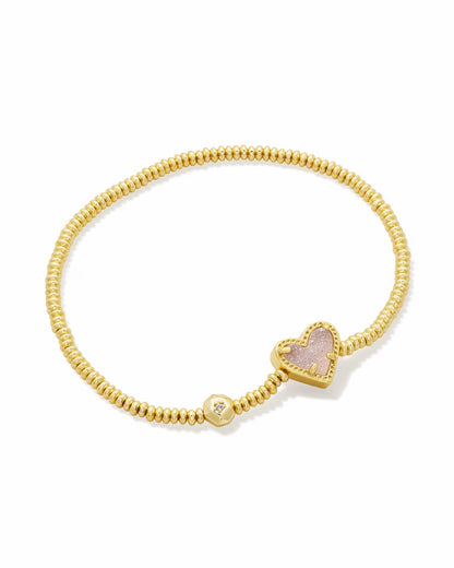 Ari heart stretch bracelet