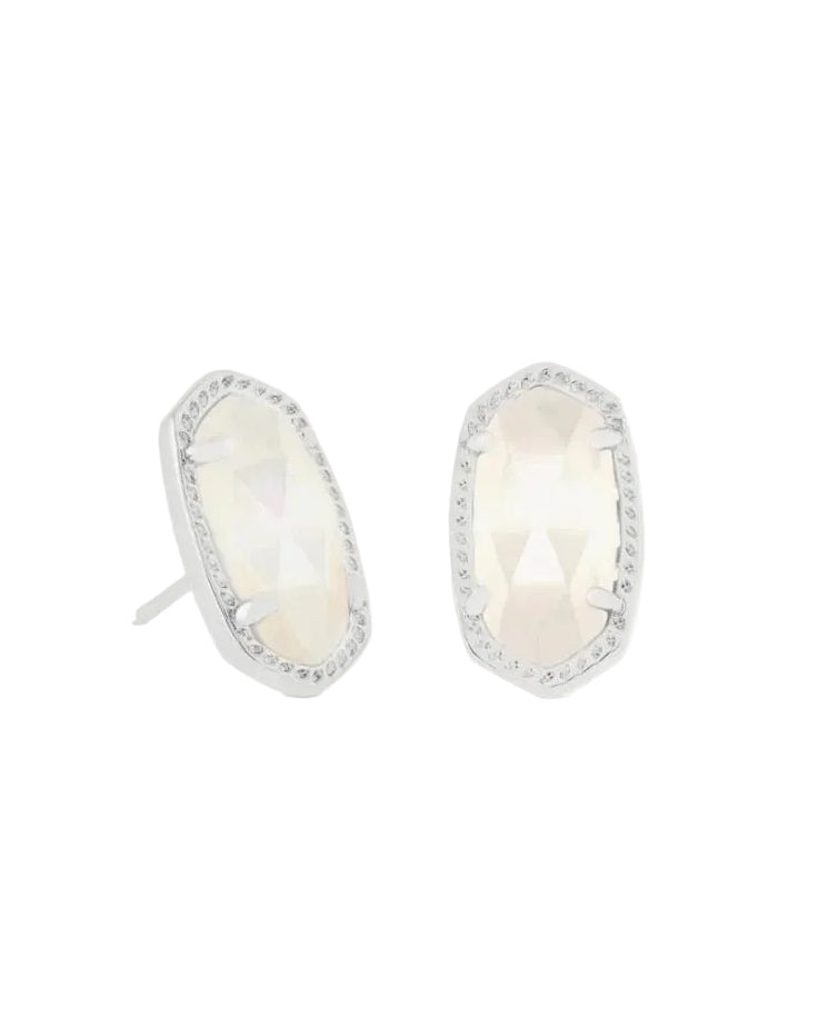 ellie earring RHOD white mop