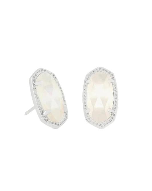 ellie earring RHOD white mop