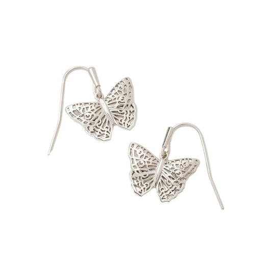 hadley butterfly drop earrings