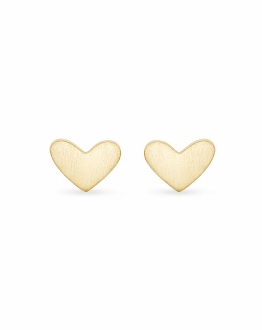 ARI HEART EAR 18K GOLD VERMEIL