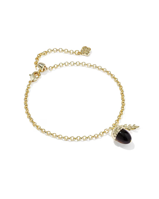 acorn chain bracelet