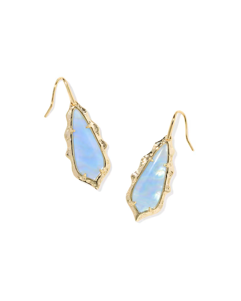 ADRIANA SCALLOP FRAME DROP EARRINGS
